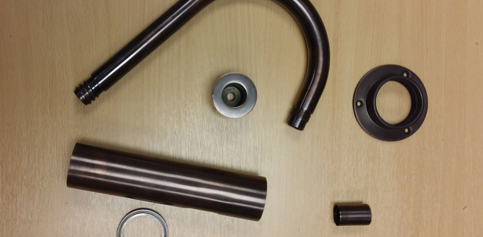 Copper Finish Sensor tap